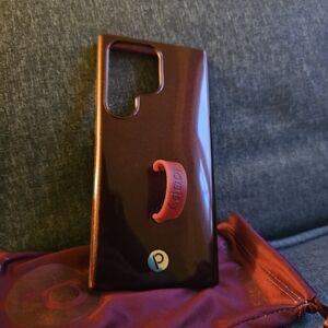 Loopy Maroon Shimmer S23 Ultra